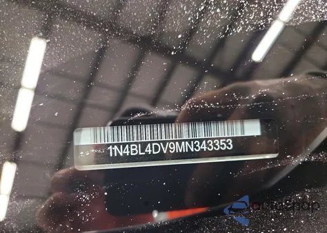 2021 Nissan Altima Sv из США, поврежденный, VIN 1N4BL4DV9MN343353